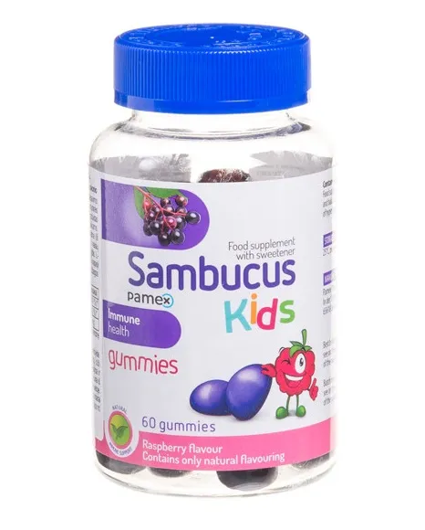 Maisto papildas SAMBUCUS Kids guminukai N60