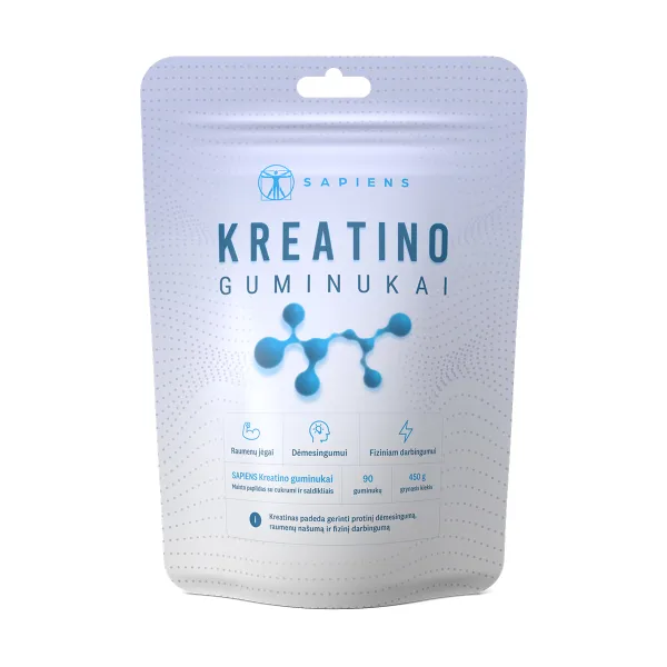 SAPIENS maisto papildas Kreatino guminukai N90