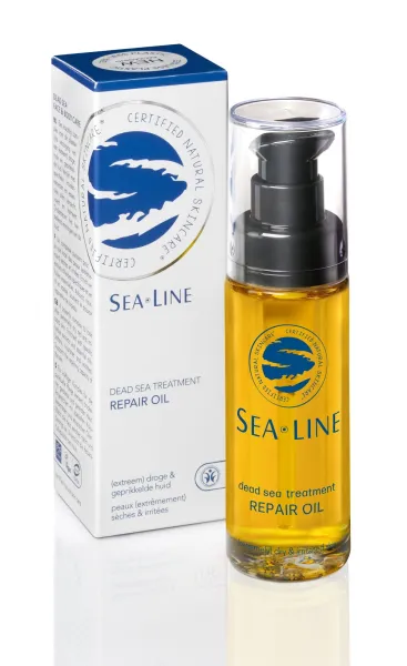 SEA LINE Dead Sea Treatment Repair oil atkuriamasis aliejus 30ml