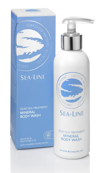 SEA LINE Dead Sea Treatment mineralinis kūno prausiklis 200ml