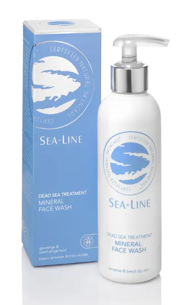 SEA LINE Dead Sea Treatment mineralinis veido prausiklis 200ml