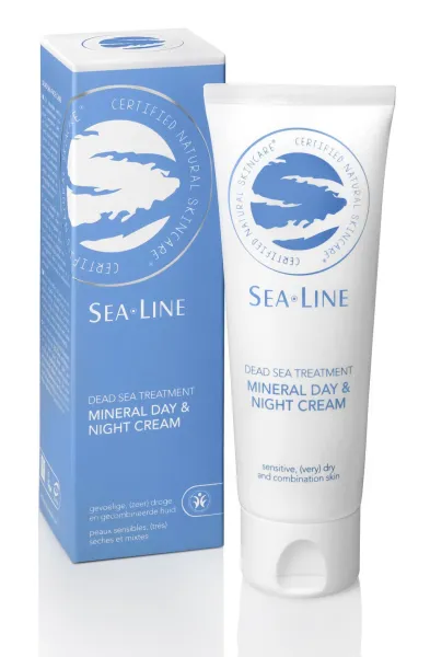 SEA LINE Dead Sea Treatment mineralinis dieninis ir naktinis kremas 75ml