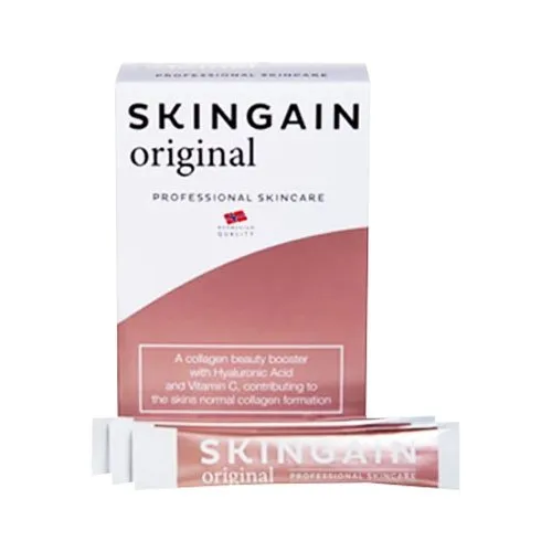 SKINGAIN original hidrolizuotas I ir II tipo kolagenas su vitaminu C, milteliai N30
