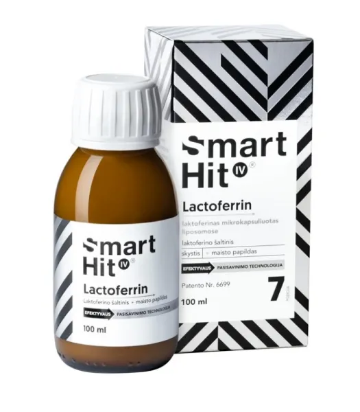 Maisto papildas SmartHit IV Lactoferrin 100ml