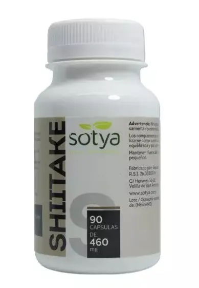 Maisto papildas SOTYA Shiitake grybų ekstraktas N90
