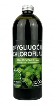 Maisto papildas Spygliuočių Chlorofilas eliksyras skystas 1000ml