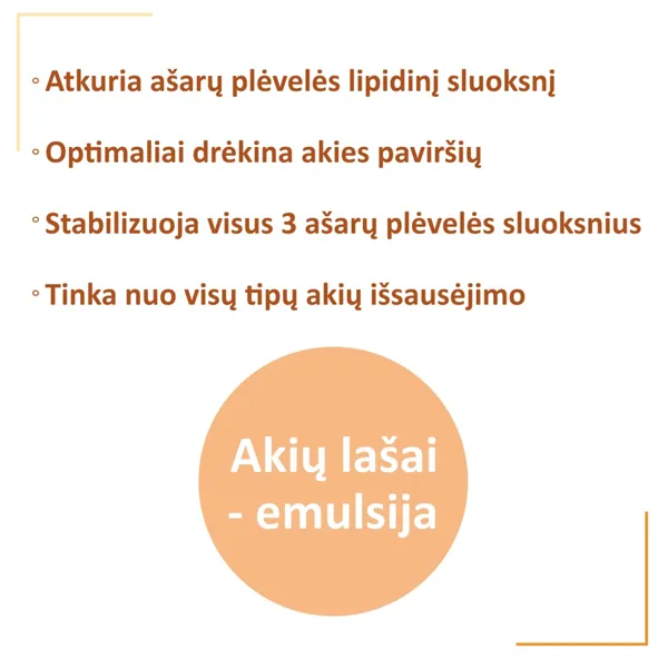 STARAZOLIN Lipid Multi Balance akių lašai, emulsija 10ml