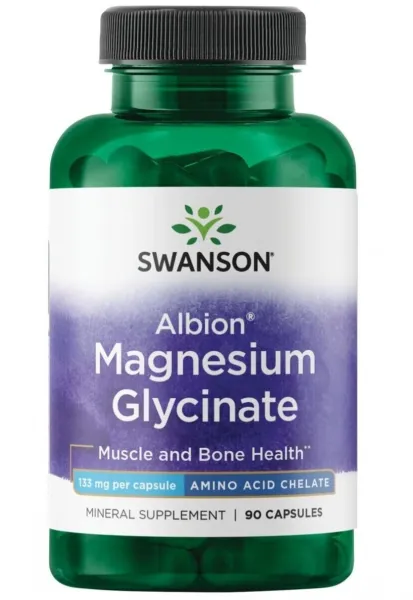 Maisto papildas SWANSON Magnio Bisglicinatas 700mg N90