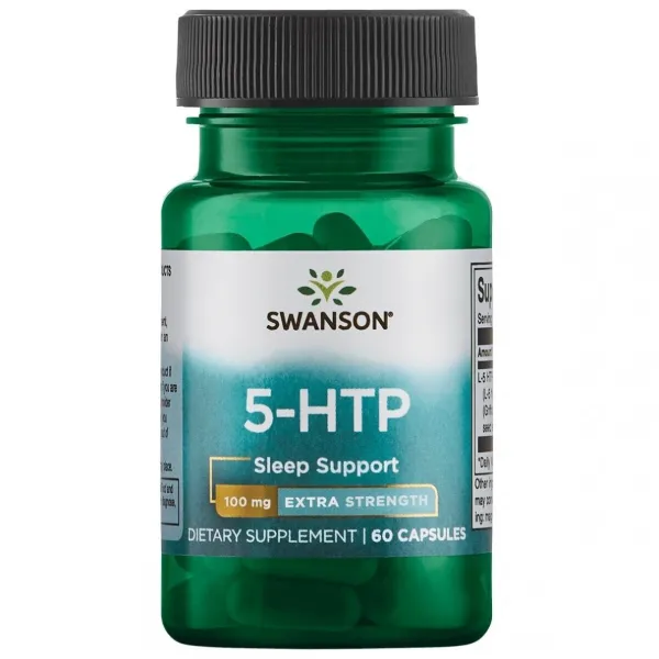 Maisto papildas geram miegui SWANSON 5-HTP 100mg N60