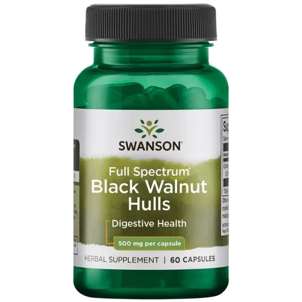 Maisto papildas SWANSON BLACK WALNUT 500mg N60