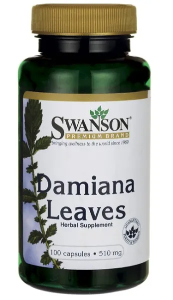Maisto papildas SWANSON DAMIANA LAPAI (TURNERA DIFFUSA) N100