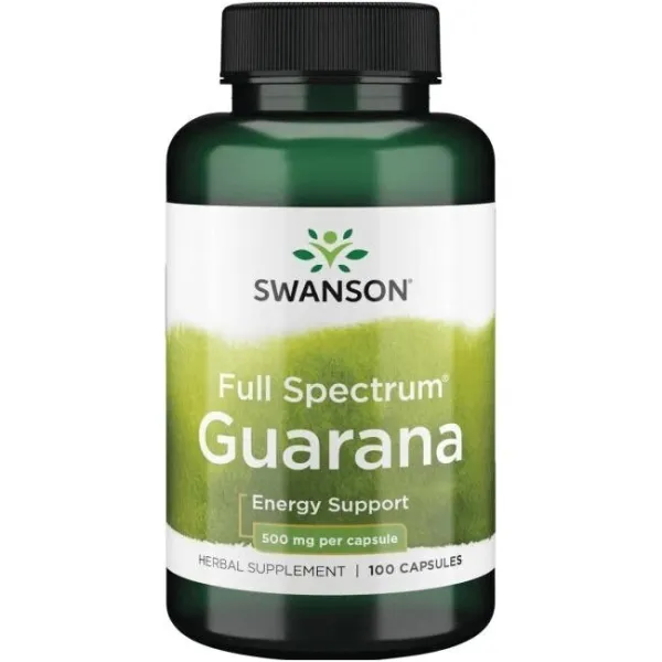 Maisto papildas SWANSON GUARANA 500mg N100