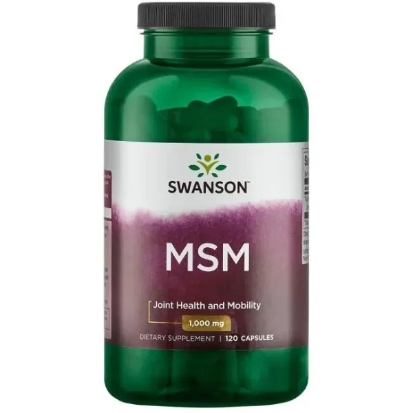 Maisto papildas SWANSON MSM 1000mg N120