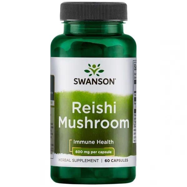 Maisto papildas SWANSON REISHI 600mg N60