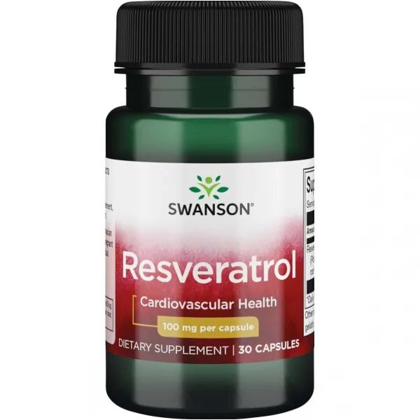 Maisto papildas SWANSON RESVERATROL 100mg N30