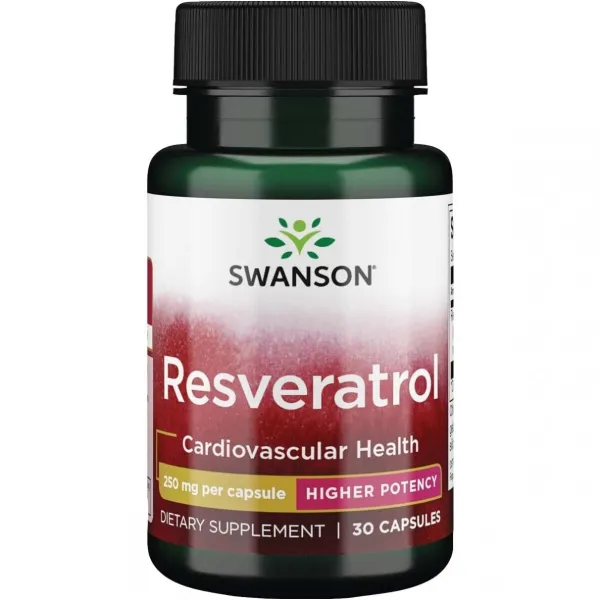 Maisto papildas SWANSON RESVERATROLIS 250mg N30
