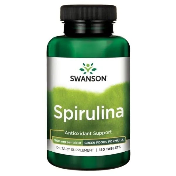 Maisto papildas SWANSON SPIRULINA 500mg N180
