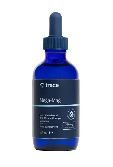 Maisto papildas TRACE MINERALS skystas joninis magnis MEGA-MAG 360mg 118ml