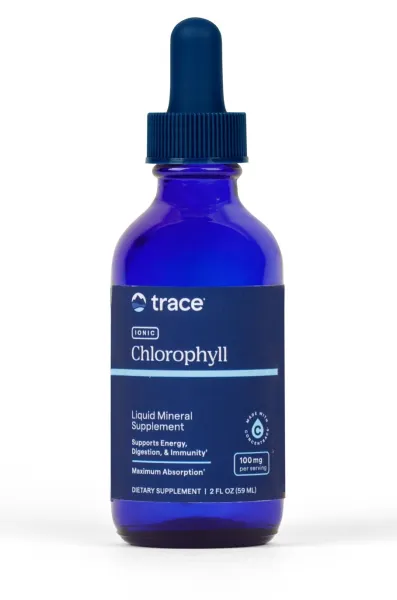 Maisto papildas TRACE MINERALS joninis chlorofilas su mėta 59ml