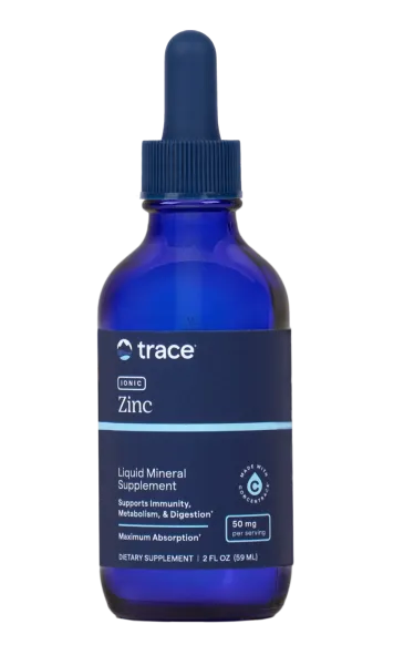 Maisto papildas TRACE MINERALS joninis cinkas 10mg 59ml