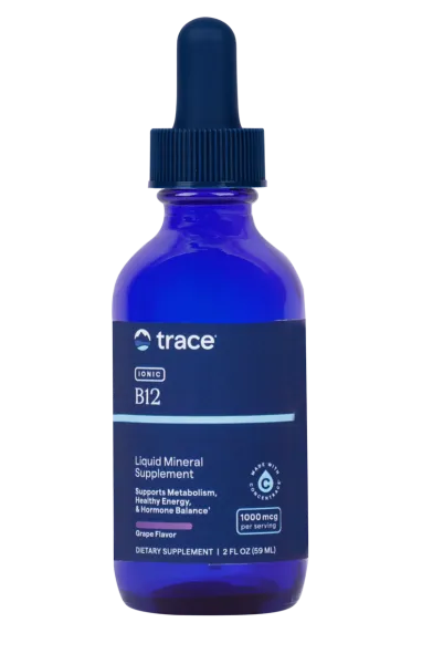 Maisto papildas TRACE MINERALS skystas vitaminas B12 su mineralais 1000mcg 59ml