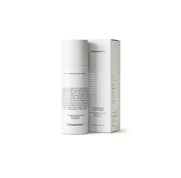 TRANSPARENT Lab C4 drėkinamasis veido tonikas 130ml