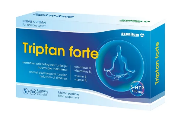 Maisto papildas TRIPTAN FORTE N30