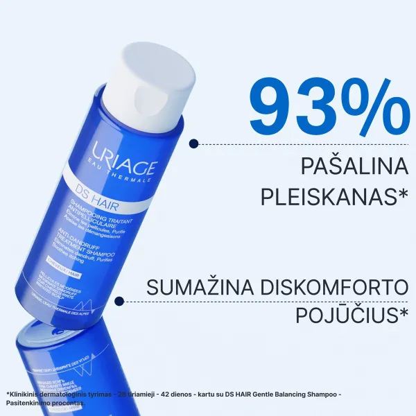 URIAGE D. S. Hair šampūnas nuo pleiskanų 200ml