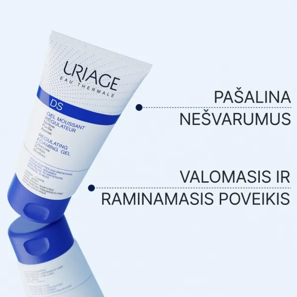 URIAGE D. S. valomasis gelis sausai ir sudirgusiai odai 150ml