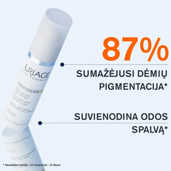 URIAGE Depiderm kremas nuo pigmentinių dėmių SPF50 30ml