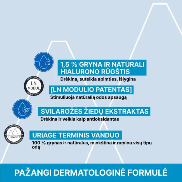 URIAGE Eau Thermale Booster H.A serumas 30ml