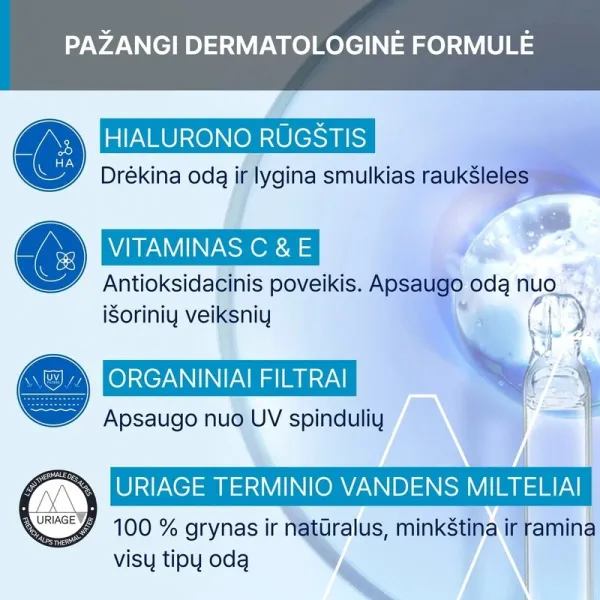 URIAGE Eau Thermale kompaktinė kreminė pudra su atspalviu SPF30 10g