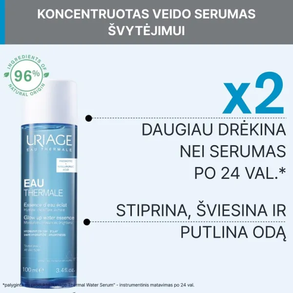 URIAGE Eau Thermale koncentruotas veido serumas 100ml