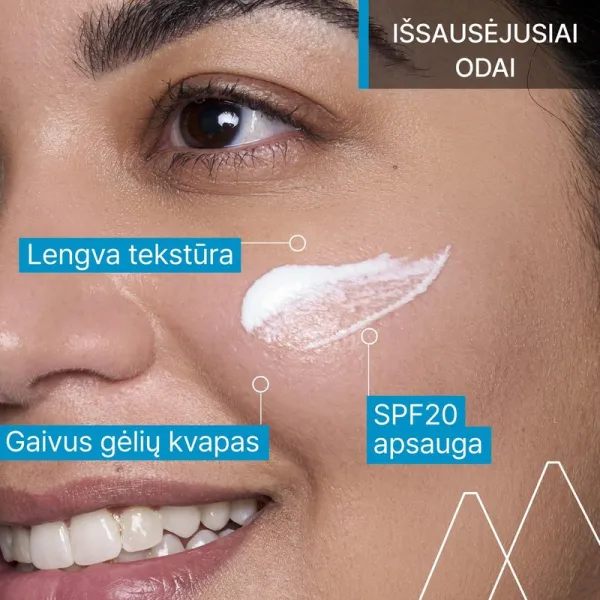 URIAGE Eau Thermale kremas drėkinamasis SPF20 40ml