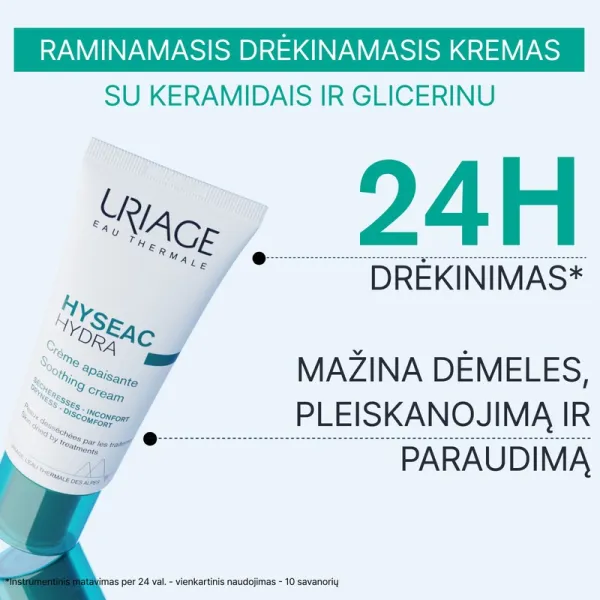 URIAGE Hyseac Hydra kremas 40ml