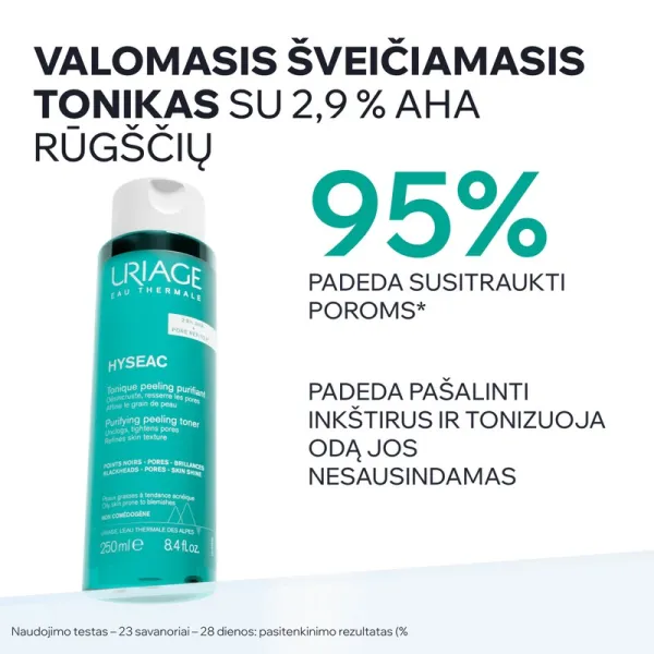 URIAGE Hyseac tonikas valomasis 250ml