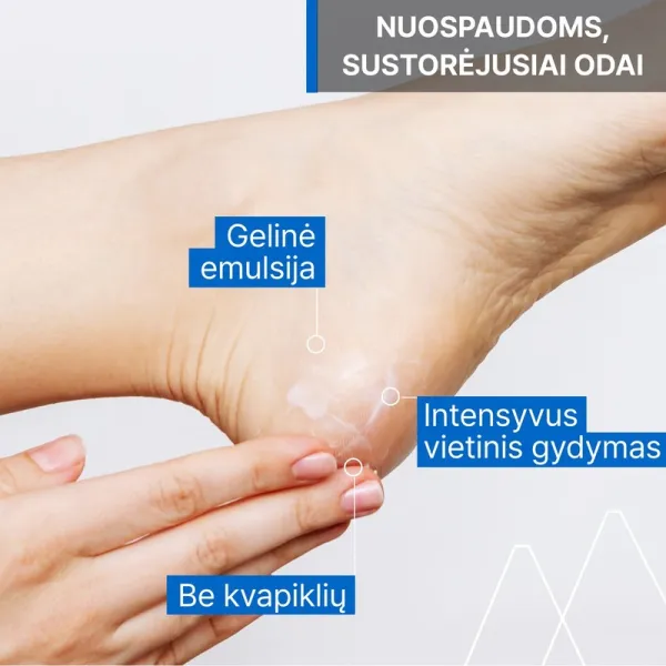 URIAGE gelis-kremas kūnui KERATOSANE  30 40ml