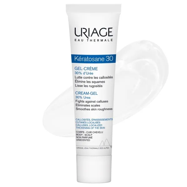 URIAGE gelis-kremas kūnui KERATOSANE  30 40ml