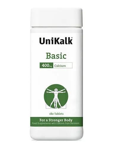 Maisto papildas UniKalk Calcium Basic tabletės N180