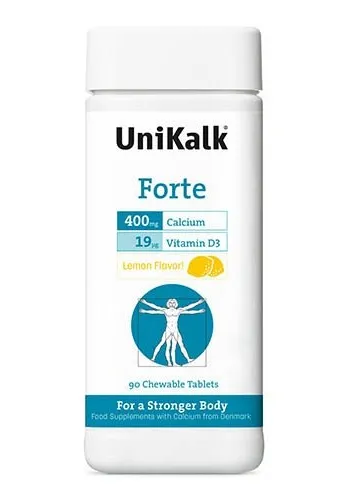 Maisto papildas UniKalk Calcium Forte tabletės N90