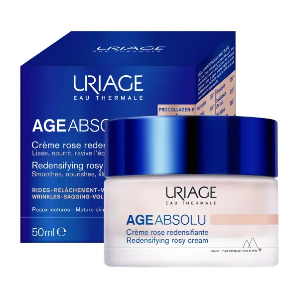 URIAGE Age Absolu regeneruojamasis veido kremas Rose 50ml