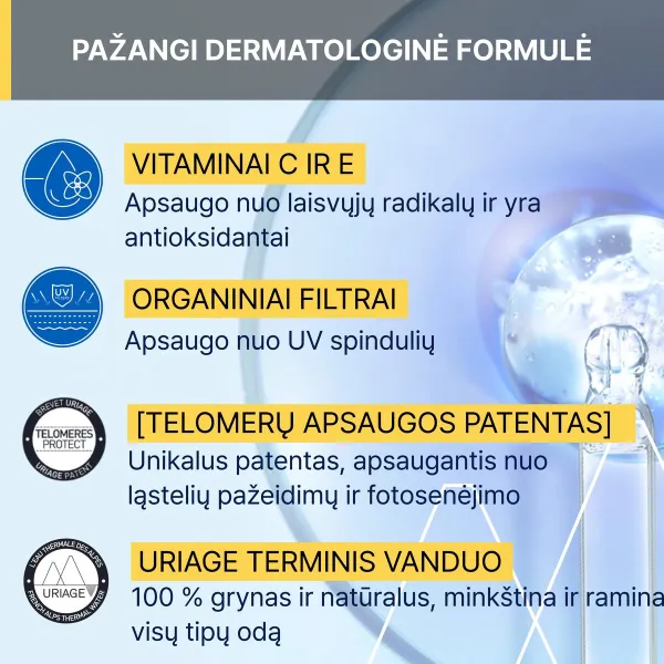 URIAGE Bariesun ANTI - B SPOT emulsija be kvapo SPF50+ 40ml