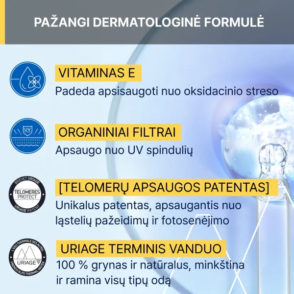 Uriage Bariesun purškalas SPF30 200ml