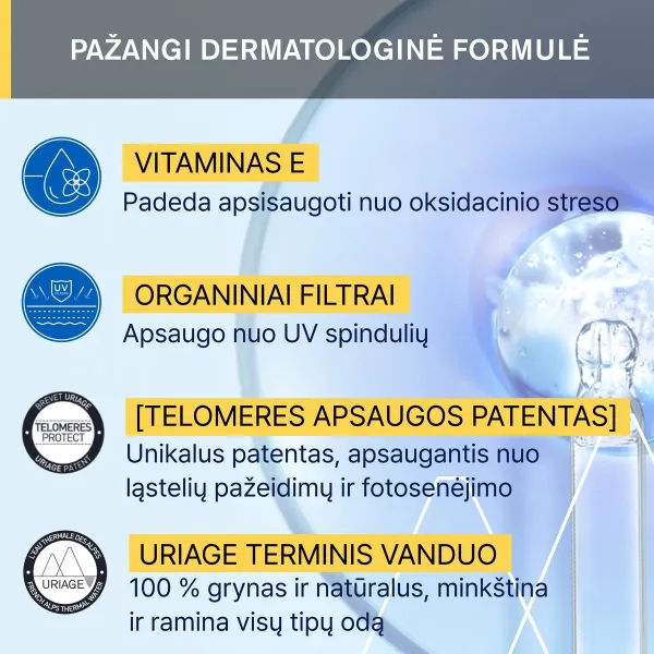 Uriage Bariesun purškalas be kvapiklių SPF50+ 200ml