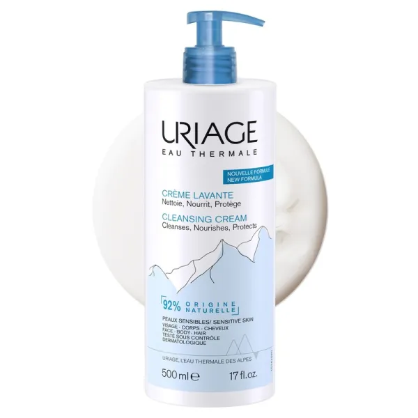 URIAGE Lavante prausiklis jautriai odai 500ml