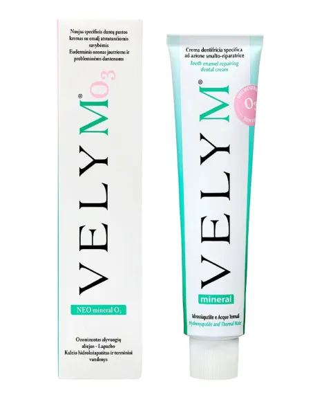 VELYM Mineral O3 dantų kremas 75ml