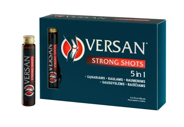 Maisto papildas VERSAN Strong Shots 5in1 14x25ml