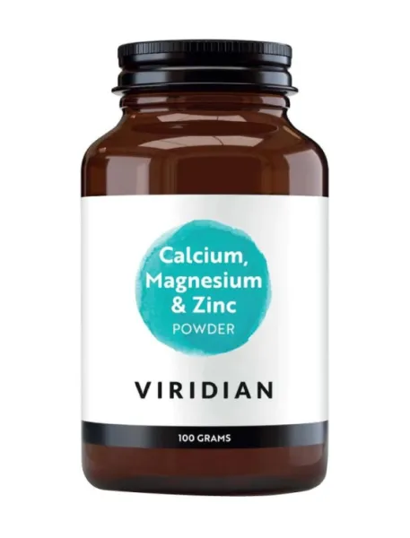 Maisto papildas VIRIDIAN Calcium Magnesium & Zinc milteliai 100g