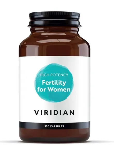 Maisto papildas VIRIDIAN Fertility For Women kapsulės N120