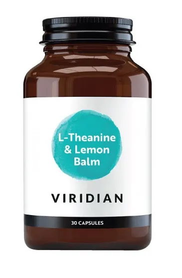 Maisto papildas VIRIDIAN L - Theanine and Lemon Balm kapsulės N30